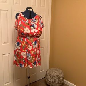 Tropical floral dress! 3X